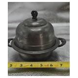 Vintage Pewter Chafing Dish/Butter Warmer
