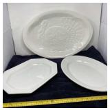 Ironstone China and Crate & Barrel Turkey