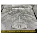 Anchor Hocking Clear Pressed Glass Banana