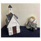Silicone Church and Stuffed Doll