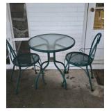 Ice cream Parlor Table and Chairs