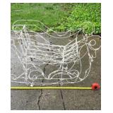 Outdoor Display Wire-Frame Sleigh