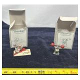 Midwest Mouse Kins Christmas Ornaments In Original