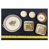 Collection of Vintage Ceramic and Porcelain Dishes