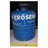 Blue Metal Kerosene Can Full