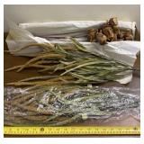 Dried Flowers, and Artificial Millet Grass