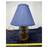 All Ranks Cigar Tin Lamp with Good Pug