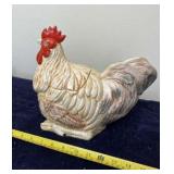 Rooster Cookie Jar That Crows with Batteries