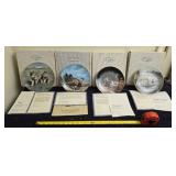 W.L. George Collector Plates with