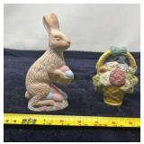 Midwest Imports Easter Bunny and Basket Decor