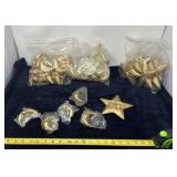 Gold Moon and Star Decor