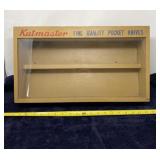 Kutmaster Pocket Knives Display Case 11" x 19.5"
