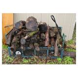 Yard Cart Including Wood