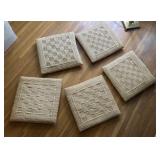 Wicker Woven Pillows