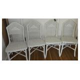 White Whicker Chairs