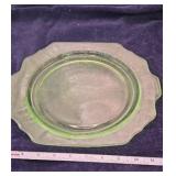 Uranium Glass Plate