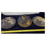 Norman Rockwell 1979 and 1981 Collector Plates