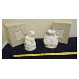 Charpente Porcelain Angel Night Lights With