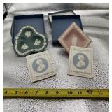 Wedgwood Jadperware Trinket Dishes with