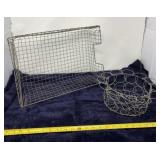 Wire Egg Basket and Wire Mesh Basket