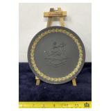 Wedgwood Jasperware Mothers Plate with Stand