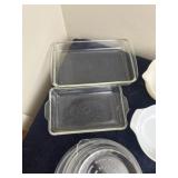 Pyrex and Fire King Dishes and Plates with