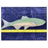 Wood Carved Trout