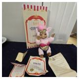 Raikes Originals Circus 1993 "Violet the Pig"