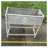 Wicker Plant Stand