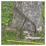 Vintage Hand-Pushed Garden Cultivator Frame