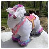 Stable Buddies Willow Unicorn 6V Plush Ride-On by