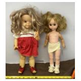 1971 Matel Doll and 1963 Uneeda Doll