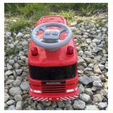Kids Push Fire Truck