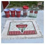Coca Cola Cups, Bottles, and More
