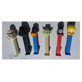 Six Pez Dispensers