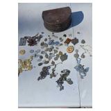 Dresser Box with Rosaries and Other Religious