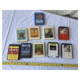 Vintage 8-Track Tape Cartridges