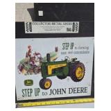 John Deere Metal Sign