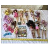 Barbie Dolls and Other Dolls with Accessories