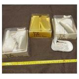 Box of Baby Deer Baby Shoes Size 1 with Cracks