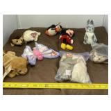 Mickey Mouse and More Beanie Babies