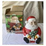 Gibson Housewares Santa cookie Jar