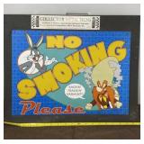 No Smoking 12 x 17 Bugs Bunny Sign