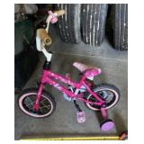 Minnie Mouse Little Girls Bicycle with Training