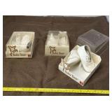Box of Size 1 Baby Deer Baby Shoes with Cracks
