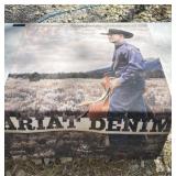 Ariat Denim Cloth Poster