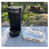 Farberware Coffee Maker &  Anchor Hocking Baking