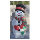 Snowman Blow Mold 38" Tall