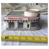 Mobilgas Station Main Street Village Does Light