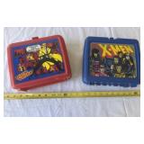 Xmen and Dick Tracy Lunch Boxes with
